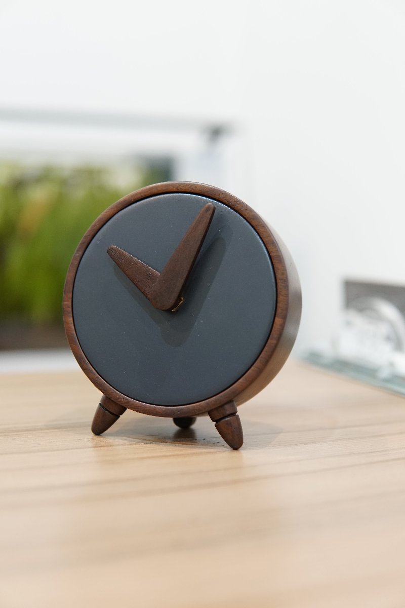 Small Wooden Table Clock