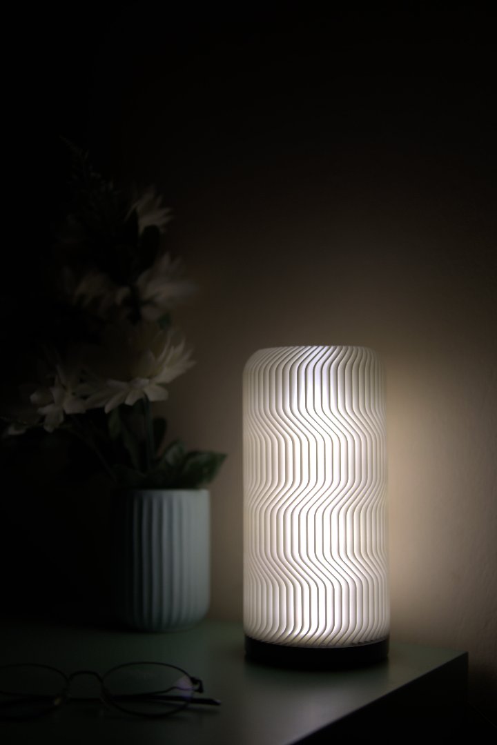 Rippled Glow Lamp
