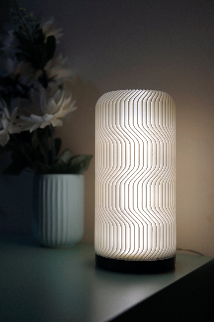 Rippled Glow Lamp