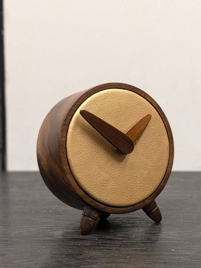 Small Wooden Table Clock