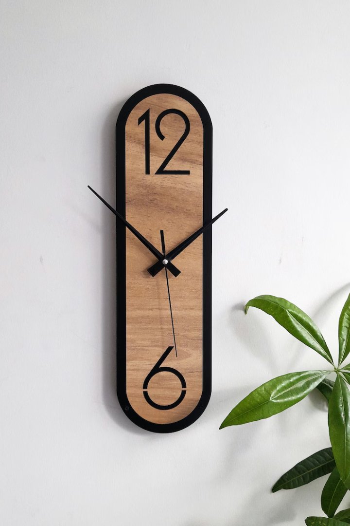 Oval Wall Clock
