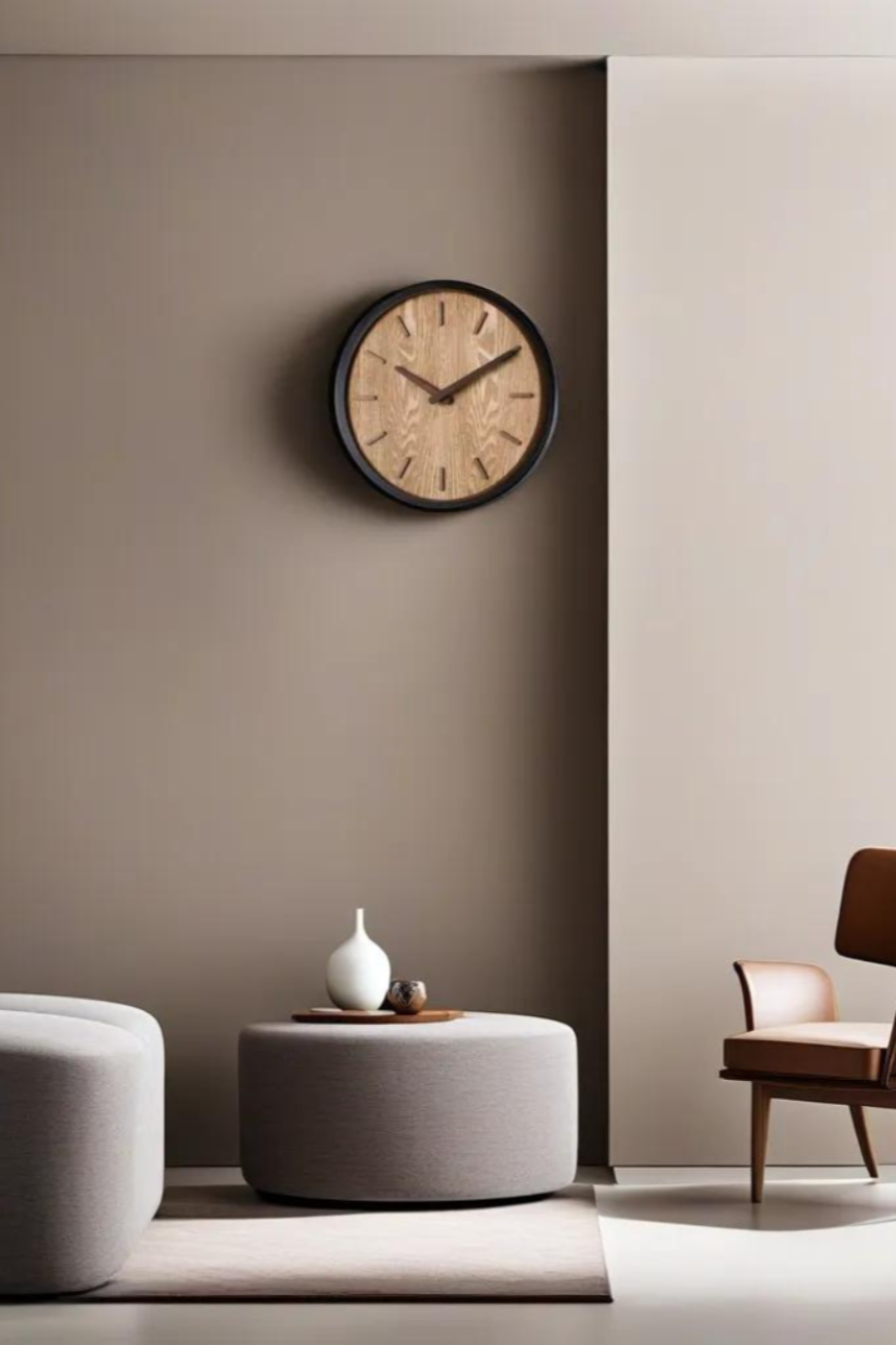 Wooden Wall Clock